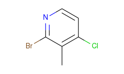 2-bromo-4-chloro-3-methylpyridine