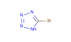 1H-Tetrazole, 5-bromo-