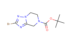 TERT-BUTYL 2-BROMO-5,6-DIHYDRO[1,2,4]TRIAZOLO[1,5-A]PYRAZINE-7(8H)-CARBOXYLATE