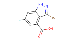 3-Bromo-6-fluoro-1H-indazole-4-carboxylic acid