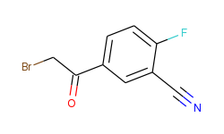 5-(2-bromoacetyl)-2-fluorobenzonitrile