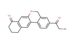 3-(2-Bromoacetyl)-10,11-dihydro-5H-dibenzo[c,g]chromen-8(9H)-one