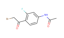 N-[4-(2-BROMOACETYL)-3-FLUOROPHENYL]ACETAMIDE