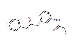 2-Bromo-N-{3-[(2-phenylacetyl)amino]-phenyl}acetamide