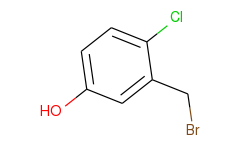 3-(bromomethyl)-4-chloranyl-phenol