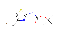 tert-Butyl 4-(bromomethyl)-1,3-thiazol-2-ylcarbamate