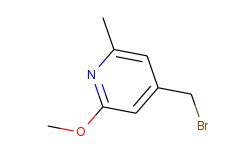 4-BROMOMETHYL-2-METHOXY-6-METHYLPYRIDINE