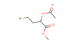 Methyl 2-Acetoxy-4-bromobutanoate