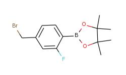 2-(4-(Bromomethyl)-2-fluorophenyl)-4,4,5,5-tetramethyl-1,3,2-dioxaborolane