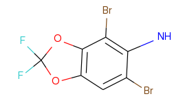 4,6-Dibromo-2,2-difluorobenzo[d][1,3]dioxol-5-amine