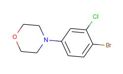 4-Bromo-3-chloro-1-morpholinobenzene