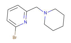 2-Bromo-6-piperidin-1-ylmethylpyridine