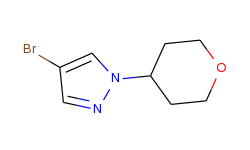 4-Bromo-1-(tetrahydro-2H-pyran-4-yl)-1H-pyrazole