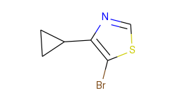 5-Bromo-4-cyclopropylthiazole