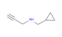 (cyclopropylmethyl)(prop-2-yn-1-yl)amine