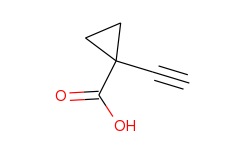 1-Ethynylcyclopropane carboxylic acid