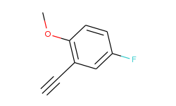 2-ETHYNYL-4-FLUORO-1-METHOXYBENZENE