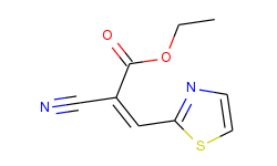 ETHYL 2-CYANO-3-(1,3-THIAZOL-2-YL)-2-PROPENOATE