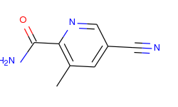 5-Cyano-3-methyl-pyridine-2-carboxylic acid amide