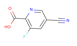 5-CYANO-3-FLUOROPYRIDINE-2-CARBOXYLIC ACID