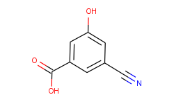 Benzoic acid, 3-cyano-5-hydroxy-