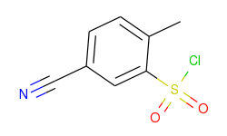 5-cyano-2-methylbenzene-1-sulfonyl chloride