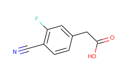 4-Cyano-3-fluorophenylacetic acid