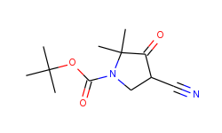 tert-Butyl 4-cyano-2,2-dimethyl-3-oxopyrrolidine-1-carboxylate