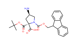 (2R,4R)-Boc-4-amino-1-fmoc-pyrrolidine-2-carboxylic acid