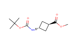 methyl trans-3-(boc-amino)cyclobutanecarboxylate