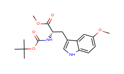 Methyl (S)-2-(N-Boc-Amino)-3-(5-methoxyindol-3-yl)propionate