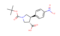 BOC-(TRANS)-4-(4-NITRO-PHENYL)-PYRROLIDINE-3-CARBOXYLIC ACID