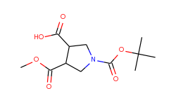 1-Boc-4-(methoxycarbonyl)pyrrolidine-3-carboxylicacid