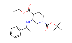 Ethyl 1-Boc-3-(1-phenylethylamino)piperidine-4-carboxylate