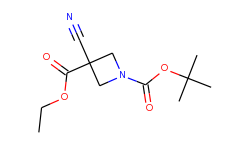 Ethyl 1-Boc-3-cyanoazetidine-3-carboxylate