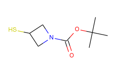 1-Boc-3-mercapto-azetidine