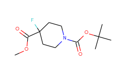 Methyl 1-Boc-4-fluoropiperidine-4-carboxylate