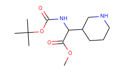 Methyl 2-(Boc-amino)-2-(3-piperidyl)acetate