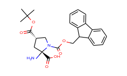 (2R,4S)-1-Fmoc-4-boc-amino pyrrolidine-2-carboxylic acid