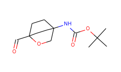 tert-butyl N-{1-formyl-2-oxabicyclo[2.2.2]octan-4-yl}carbamate