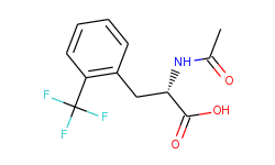 Phenylalanine, N-acetyl-2-(trifluoromethyl)-