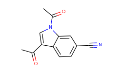 1,3-Diacetyl-1H-indole-6-carbonitrile