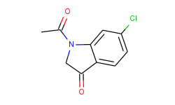 1-ACETYL-6-CHLOROINDOLIN-3-ONE