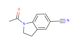 1-​acetoylindoline-​5-​carbonitrile