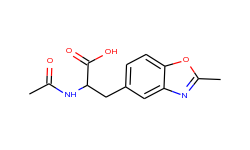 2-acetamido-3-(2-methyl-1,3-benzoxazol-5-yl)propanoic acid