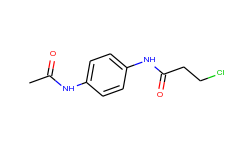 N-[4-(ACETYLAMINO)PHENYL]-3-CHLOROPROPANAMIDE