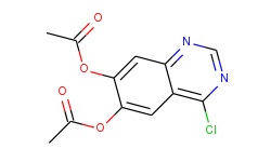 6,7-DIACETOXY-4-CHLORO-QUINAZOLINE