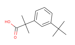 2-(3-tert-butylphenyl)-2-methylpropanoic acid