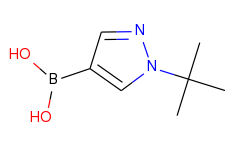 1-​tert-​butyl-​1H-​pyrazole-​4-​boronic acid