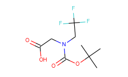 2-([(TERT-BUTOXY)CARBONYL](2,2,2-TRIFLUOROETHYL)AMINO)ACETIC ACID